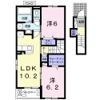 アンランジュⅡの間取り画像