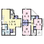 池田下町戸建て2の間取り画像
