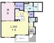 セピアコートの間取り画像