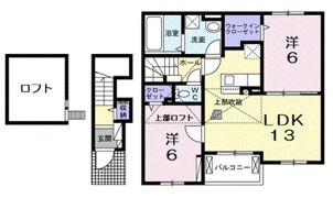 セピアコートの間取り画像