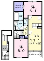 ローズマリーⅠの間取り画像