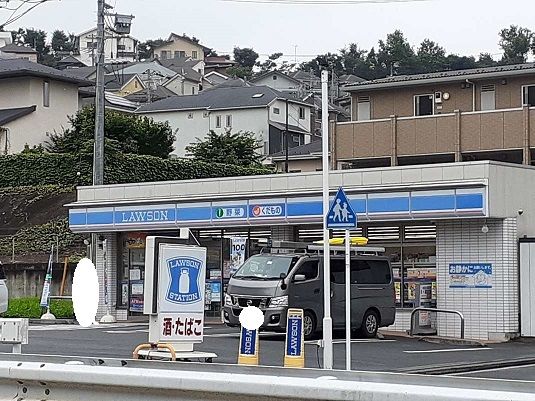 近くのローソンまで750m(徒歩10分)