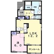 アロッジオ Ⅲ番館の間取り画像