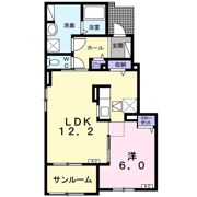 アロッジオ Ⅲ番館の間取り画像