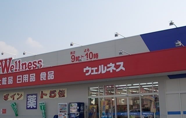 近くのウェルネス淀江店まで1,800m（徒歩23分）