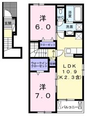 ヴィラ・グランポルトの間取り画像