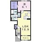 パルテールの間取り画像