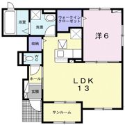 コージーコートの間取り画像