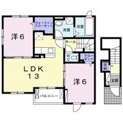 コージーコートの間取り画像