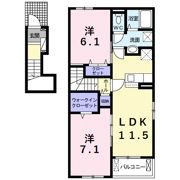 アルカンシエル メゾンⅠの間取り画像