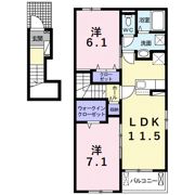アルカンシエル メゾンⅡの間取り画像