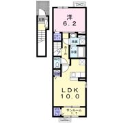 エスポワールWestの間取り画像