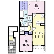 ラヴァールの間取り画像