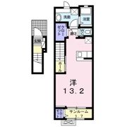 アムール Ⅰの間取り画像