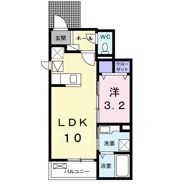 クレールの間取り画像