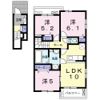 コンフォート メゾンⅡ B棟の間取り画像