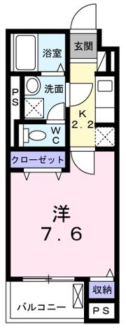 アンジュの間取り画像