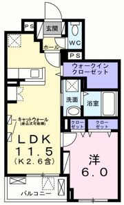 アンジュの間取り画像