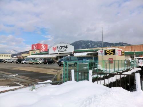 近くのヤスサキホームセンター勝山店まで850m(徒歩11分)