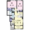 ユア コルクーレ Ⅱの間取り画像