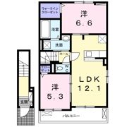 パストラル香音 Ⅱの間取り画像