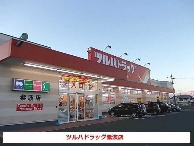 近くのツルハドラッグ紫波店まで400m（徒歩5分）