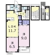 アーバー春山の間取り画像