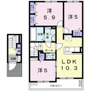 ヴァンヴェール和歌山RSの間取り画像