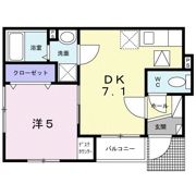 azul（アスール）の間取り画像