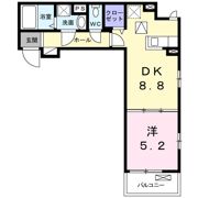 プリエールⅡの間取り画像