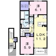 カノン モリ Ⅱの間取り画像