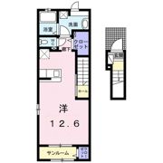 ベルフラワーⅡの間取り画像