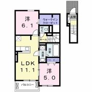 プロムナードKⅢの間取り画像