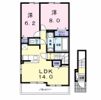 イーストアベニューの間取り画像