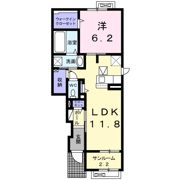 ピアザ・ラ・パーチェの間取り画像