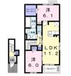リュミエールの間取り画像