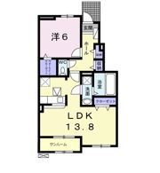 カーサ ビアンカの間取り画像