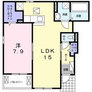 メゾン アルモニーの間取り画像