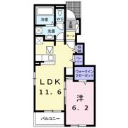 DOMUS RIPA Ⅱの間取り画像