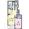 DOMUS RIPA Ⅱの間取り画像
