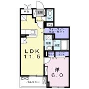 ルーセント ファーロの間取り画像