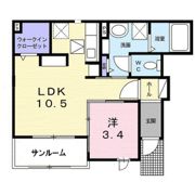 ニューメゾンの間取り画像