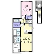 ディオーヌの間取り画像