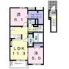 セントラルアベニューの間取り画像