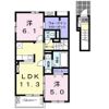 セントラルアベニューの間取り画像