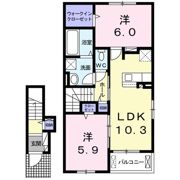 ルアナ ハレの間取り画像