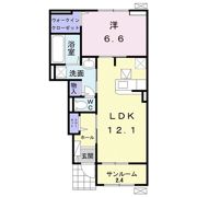 アーティクル Ⅳの間取り画像