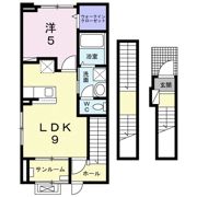 ジールαの間取り画像