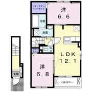 ヴィラ湧水Ⅰの間取り画像