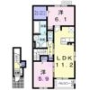 アセンブル Ⅰの間取り画像